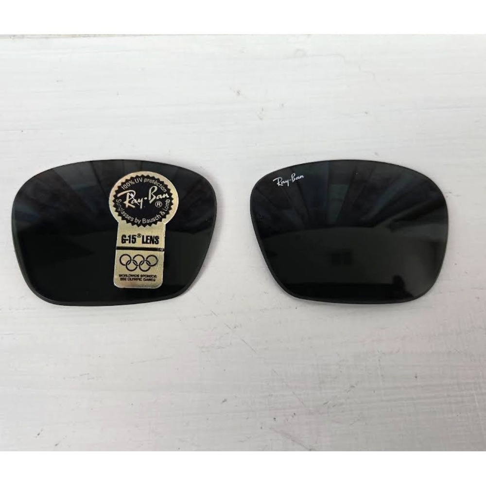 New‎ Ray-Ban MR BURBANK 2283 G-15 Green Glass Replacement Lenses Authentic B&L